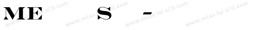 MEngravers Script字体转换